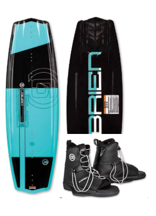 PACK WAKEBOARD VALHALLA + CHAUSSES ACCESS OBRIEN